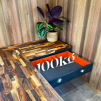 Fully welded cabinets designed to last a lifetime