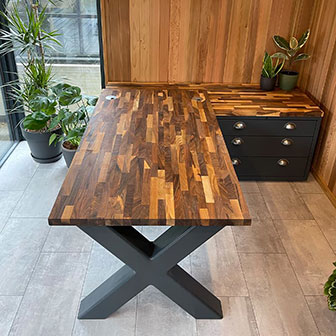 X Frame Desk